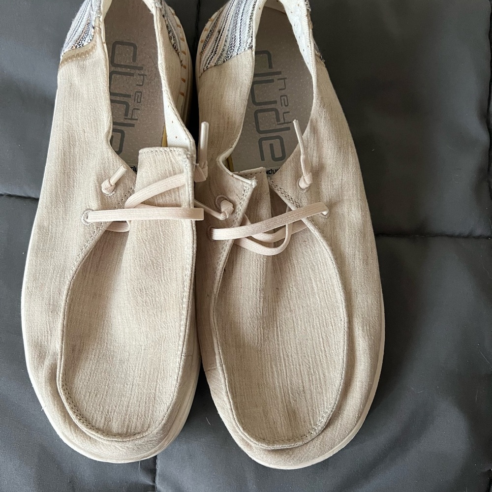 Hey Dude Light Brown Slip-On Shoes